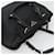 PRADA Borsa Tote Nylon Nera Argento Auth am8250 Nero - vista 6