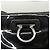 Borsa a Spalla Gancini Smalto Nero Argento di Salvatore Ferragamo Auth bs24679 - vista 10
