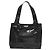 Borsa a Spalla Gancini Smalto Nero Argento di Salvatore Ferragamo Auth bs24679 - vista 2