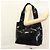 Borsa a Spalla Gancini Smalto Nero Argento di Salvatore Ferragamo Auth bs24679 - vista 21