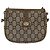 Borsa a spalla GUCCI GG Plus Supreme in pelle PVC beige oro Auth th5907 D'oro - vista 13