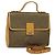 Borsa a mano GUCCI in tela 2 vie beige oro 000 46 0274 Auth th5937