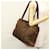 PRADA Borsa Tote Nylon Marrone Auth th5852  - vista 27