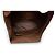 Saint Laurent, Le 5 A 7 hobo in suede color cognac Marrone - vista 7