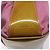 Borsa a spalla PRADA in nylon rosa argento autentica fm4561 - vista 18
