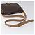 Céline Borsa a spalla in tela Macadam CELINE in pelle PVC marrone oro Auth 119211 D'oro - vista 7