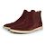 Autre Marque Aurelien, botas Chelsea en burdeos Roja
