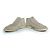Autre Marque Aurelien, mocassini da città in suede grigio beige classico - vista 6