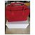 Borsa Balmain x Aurélie Bidermann in vitello scamosciato rosso - vista 3