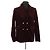 Roseanna Chaqueta de algodón burdeos