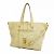 Borsa Tote PM Lumineuse in Monogram Empreinte Louis Vuitton Bianco