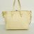 Borsa Tote PM Lumineuse in Monogram Empreinte Louis Vuitton Bianco - vista 12