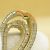 Borsa Tote PM Lumineuse in Monogram Empreinte Louis Vuitton Bianco - vista 6