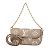 Borsa a Spalla Ivy Monogram Empreinte Louis Vuitton Grigio Crudo