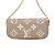 Borsa a Spalla Ivy Monogram Empreinte Louis Vuitton Grigio Crudo - vista 7