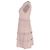 Vestido sin mangas en capas M Missoni en poliamida rosa - vista 2