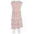 Vestido sin mangas en capas M Missoni en poliamida rosa - vista 6