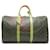Louis Vuitton Keepall Monogram Boston Bag Brown Cloth  ref.2203556