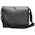 Borsa a Spalla Damier Graphite Louis Vuitton Nero