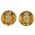 Timeless Chanel Vintage Gold Clip Ohrringe Golden - Ansicht 2