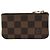 Monedero Damier Louis Vuitton Castaño