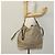 Borsa a Spalla in Pelle Beige Auth 119364 di BURBERRY - vista 23