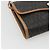 Borsa a spalla in tela a nido d'ape Christian Dior PVC nera e dorata Auth sw452 Nero D'oro - vista 14