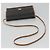 Borsa a spalla in tela a nido d'ape Christian Dior PVC nera e dorata Auth sw452 Nero D'oro - vista 7