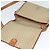 Céline Borsa a spalla in tela Macadam CELINE PVC beige oro Auth 120907 D'oro - vista 18