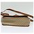 Céline Borsa a spalla in tela Macadam CELINE PVC beige oro Auth 120907 D'oro - vista 5