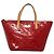 LOUIS VUITTON Borsa Bellevue PM Monogram Vernis Pomme D'amour M93583 Auth 121048 Rosso - vista 13