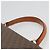 Céline Borsa a mano in tela Macadam CELINE in pelle PVC marrone oro Auth 121702 D'oro - vista 14