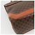 Céline Borsa a mano in tela Macadam CELINE in pelle PVC marrone oro Auth 121702 D'oro - vista 17