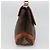 Céline Borsa a mano in tela Macadam CELINE in pelle PVC marrone oro Auth 121702 D'oro - vista 3