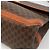 Céline Borsa a mano in tela Macadam CELINE in pelle PVC marrone oro Auth 121702 D'oro - vista 8