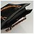 Borsa a Mano GUCCI Bamboo Camoscio Nero Oro 002 0260 Auth ep8789 D'oro - vista 6