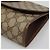 GUCCI GG Supreme Web Sherry Line Borsa PVC Beige Oro 156 01 030 Auth am8209 D'oro - vista 7