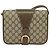 Borsa a spalla GUCCI GG Supreme PVC Beige Oro Auth BA1492 D'oro - vista 13