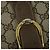 Borsa a spalla GUCCI GG Supreme PVC Beige Oro Auth BA1492 D'oro - vista 18