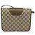 Borsa a spalla GUCCI GG Supreme PVC Beige Oro Auth BA1492 D'oro - vista 2