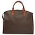 Céline Borsa a mano in tela Macadam CELINE in pelle PVC marrone oro Auth hk2512 D'oro - vista 2