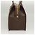 Céline Borsa a mano in tela Macadam CELINE in pelle PVC marrone oro Auth hk2512 D'oro - vista 3