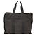 Hermès HERMES Handtasche Her Line MM aus grauem Canvas Auth sw510 Braun - Ansicht 13