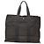 Hermès HERMES Handtasche Her Line MM aus grauem Canvas Auth sw510 Braun - Ansicht 2