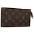 LOUIS VUITTON Monogram Bucket PM Bolsa de Accesorios LV Auth th5945 Monograma