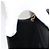 Borsa a spalla in pelle nera e oro Gancini Chain di Salvatore Ferragamo Auth 120981 Nero D'oro - vista 20