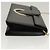 Borsa a spalla in pelle nera e oro Gancini Chain di Salvatore Ferragamo Auth 120981 Nero D'oro - vista 3