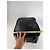 Valigia / Carrello in pelle Loewe Madrid vintage nera Nero - vista 7