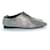 Saint Laurent, Derby con lacci e strass Nero Argento  - vista 4