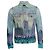 Amiri, Metropolitan Hollywood Jeansjacke Blau Mehrfarben